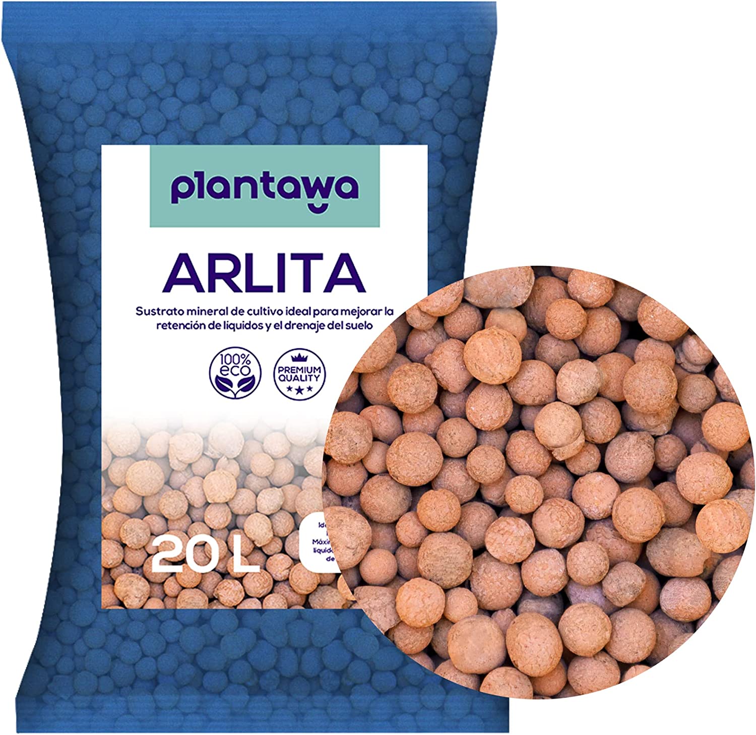 PLANTAWA Arlita Arcilla Expandida 20L
